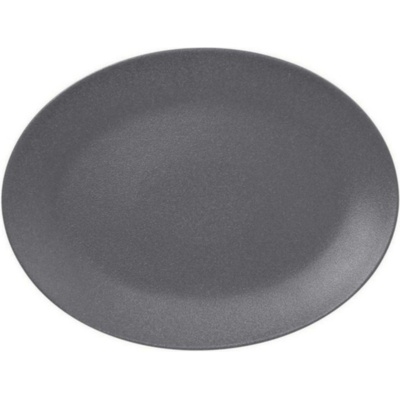 RAK Porcelain Talíř oválný 36 x 27 cm šedá RAK-NFNNOP36GY