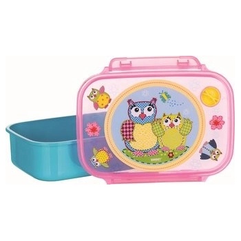 BANQUET desiatový box OWLS Blue 12651000B