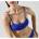 BMYMOON Top Brisa bikini top - Blue (Pacific Blue)
