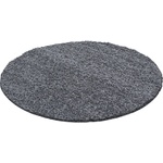 Ayyildiz Тъмносив кръгъл килим ø 160 cm Life - Ayyildiz Carpets (LIFE1601601500GREY)