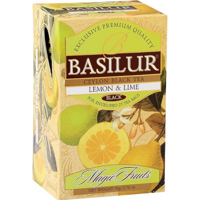 Basilur Magic Lemon & Lime 25 x 2 g