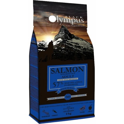 Black Olympus Adult Medium Salmon & Brown Rice 12 kg
