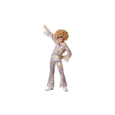 BigBuy Carnival Маскировъчен костюм за деца Многоцветен Disco Размер 10-12 години