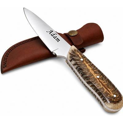 Lovecký nůž z oceli D2 s rukojetí z pryskyřice (11) TD 729285