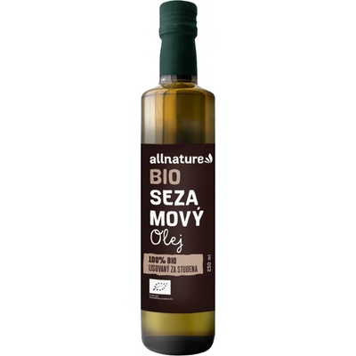 Allnature Sezamový olej BIO 0,25 l