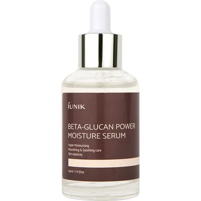 IUNIK Beta-Glucan Power Moisture Serum, хидратиращ серум за лице с бета глюкан (8809429956095)