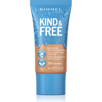Rimmel Kind & Free лек хидратиращ фон дьо тен цвят 150 Rose Vanilla 30ml