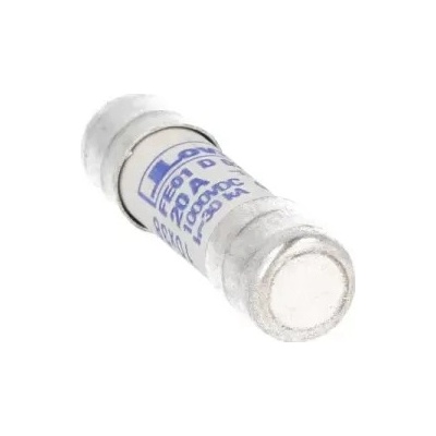 FE01D02000 Pojistka válcová 20A 10x38 GPV 1000VDC, Lovato