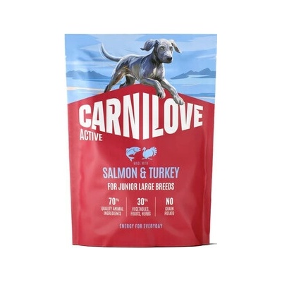 Carnilove Active Junior Large Breeds Salmon & Turkey 1,5 kg