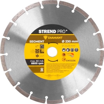 Strend Pro 521A Kotouč diamantový segment 230 mm ST223926