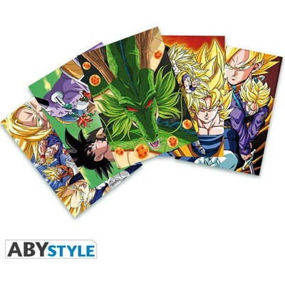 ABYstyle Sada pohlednic Dragon Ball Z, Dragon Ball