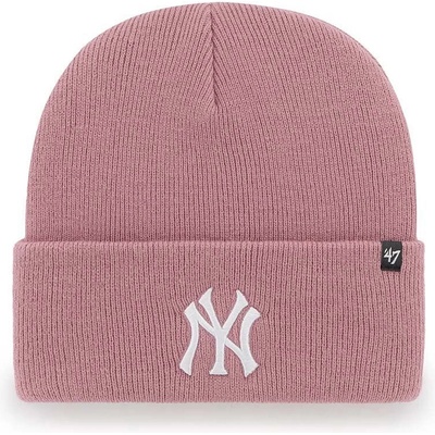 47 brand Шапка 47 brand MLB New York Yankees в розово (B.HYMKR17ACE.QCA)