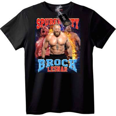NOONEBRAND Тениска Brock Lesnar Spurk City - 2XL, Black