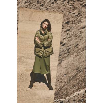 Moodo Късо яке с яка Moodo Moodo | Zelen | ЖЕНИ | XL