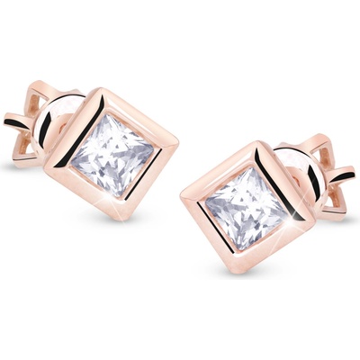 Cutie Jewellery - diamonds Náušnice DZ8043 na šroubek ze zlata s diamanty