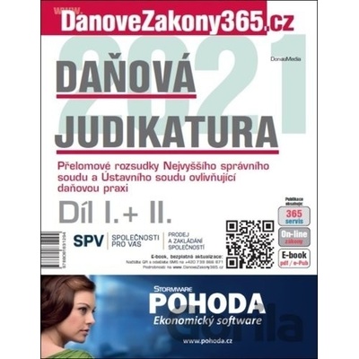 Daňová judikatura 2021 I. a II. díl - autor neuvedený