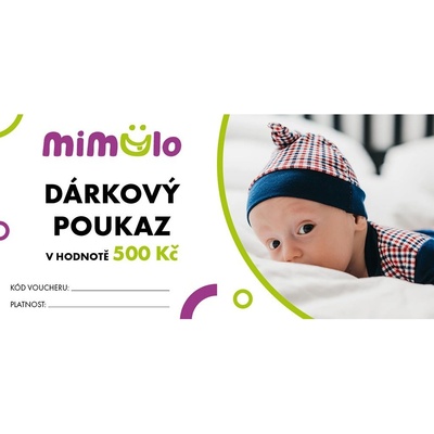 Dárkový poukaz 500,- Kč