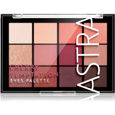 Astra Make-up Palette The Temptation палитра от сенки за очи цвят Cherry Temptation 15 гр