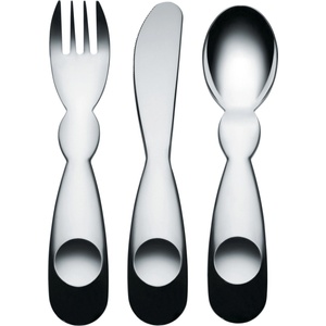 Alessi Детски прибори за хранене Alessini 3 части (AM41S3)