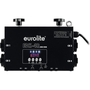 Eurolite EDX-4RT DMX RDM Контролер за димиране (EDX-4RT-DMX-RDM)