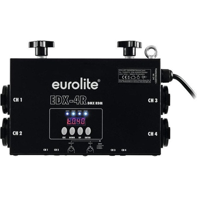 Eurolite EDX-4RT DMX RDM Контролер за димиране (EDX-4RT-DMX-RDM)