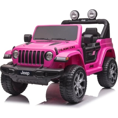 Baby Mix Jeep Wrangler Rubicon elektrické autíčko ružová