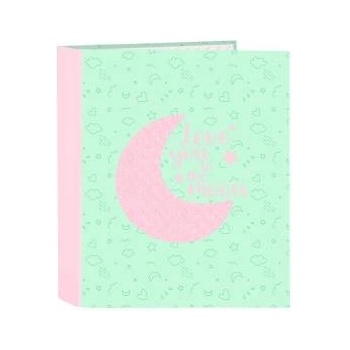 BlackFit8 Папка с пръстени BlackFit8 Moon Зелен A4 27 x 33 x 6 cm