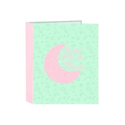 BlackFit8 Папка с пръстени BlackFit8 Moon Зелен A4 27 x 33 x 6 cm