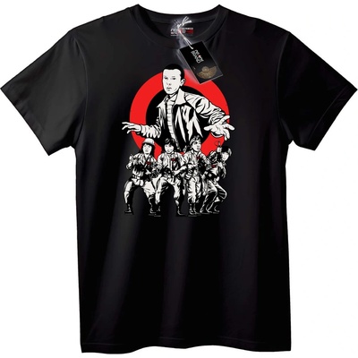 NOONEBRAND Тениска Stranger Things с Eleven - L, White