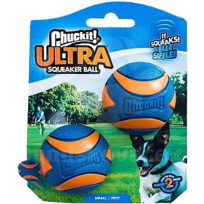Chuckit! Ultra Squeaker Ball Small pískacie 5 cm 2 na karte