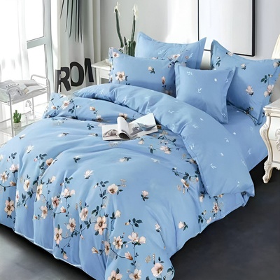 EmonaMall Двулицево спално бельо EmonaMall, 6 части - Модел S14528 (S14528-33333d)