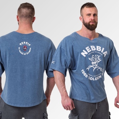 Nebbia Washed rag top golden age 788 modrá