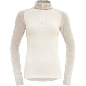 Devold Дамско мериносово термобельо Devold Duo Active Woman Zip Neck Merino base layer - Raw White (115-0367-2213)
