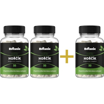 Botanic 2+1 Hořčík Bisglycinát 270 kapslí