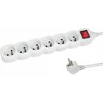 Esperanza power strip 6 sockets switch 1.5m white