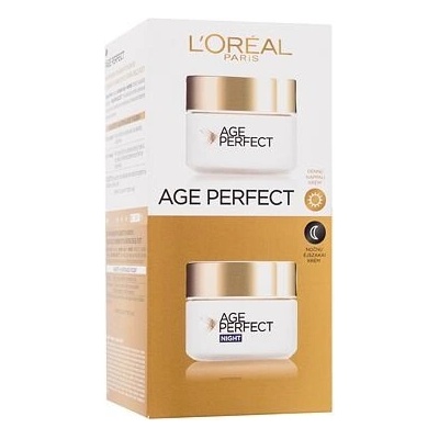 L'Oréal Paris Age Perfect : denní pleťový krém Age Perfect 50 ml + noční pleťový krém Age Perfect 50 ml