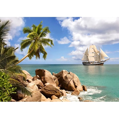 Castorland - Puzzle Sailing in Paradise - 1 500 piese
