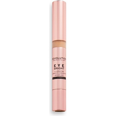 Revolution Beauty Eye Bright Illuminating Under Eye Concealer Medium Light Коректор 3ml