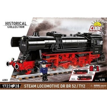 COBI 6283 Historical Collection 1:35 Parní lokomotiva DR BR 52/TY2