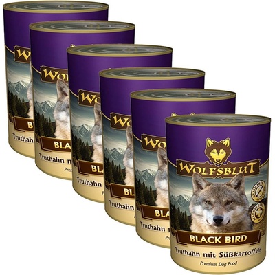 Wolfsblut Adult Black Bird 6 x 395 g