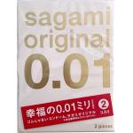 Sagami Original 0.01 2 pack - superlove