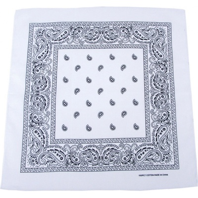 Bandana šátek bílý