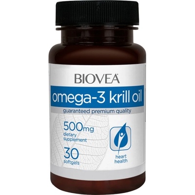 BIOVEA Omega-3 Krill Oil 500 mg [30 Гел капсули]