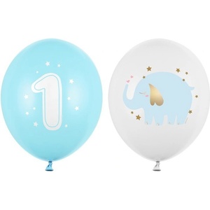 Party Deco Латексови Балони - Една Годинка, 30см - (1 пакет / 2 бр. ) (sb14p-322-001j)
