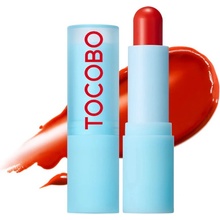 Tocobo Glass Tinted Lip Balm 013 Tangerine Red Balzám na rty dodávající lesk 3,5 g