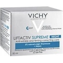 Přípravky na vrásky a stárnoucí pleť Vichy Liftactiv Supreme noční zpevňující a protivráskový krém s liftingový m efektem (Long Lasting Lifting Feel) 50 ml