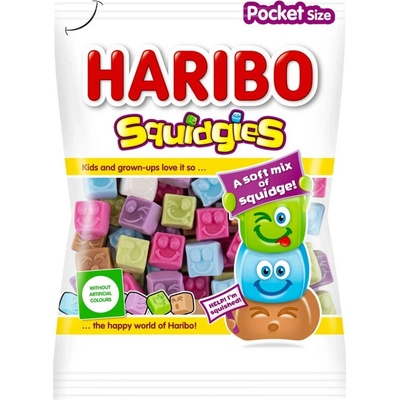 Haribo Squidgies želé s příchutí ovoce a coly 80 g