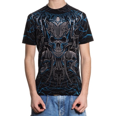 AFFLICTION мъжка тениска affliction - street savage - black - a27308-bk