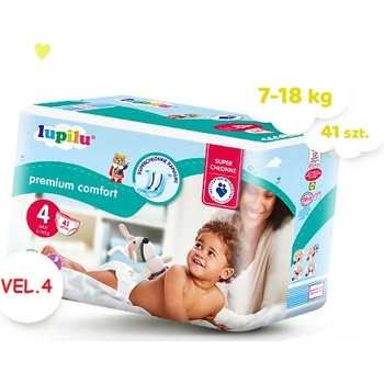 Lupilu Premium Comfort 4 MAXI 7-18 kg 41 ks