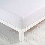 douceur d'intérieur Бял еластичен чаршаф от джърси 140x190 cm Jersy - douceur d'intérieur (1643454)
